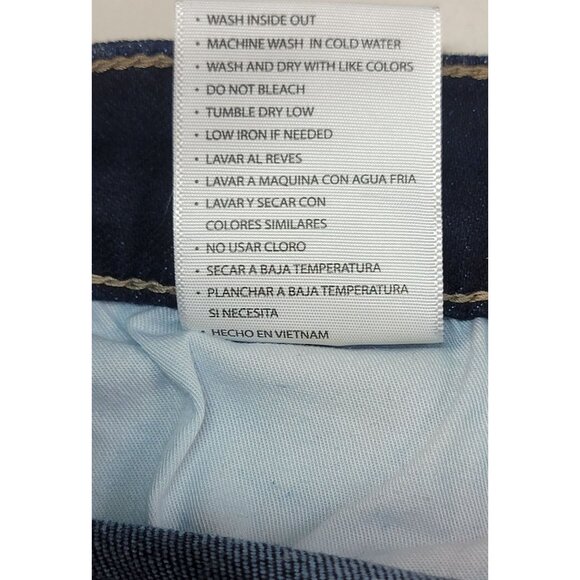 KanCan The Jordan Jean High Rise Ankle Skinny Jeans Dark Blue Womens Size11/ 29 - Picture 8 of 9